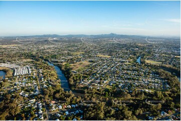 Aerial Photo Basin Pocket QLD Aerial Photography