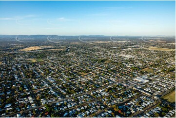 Aerial Photo Newtown QLD Aerial Photography