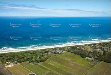 Aerial Photo Patchs Beach NSW Aerial Photography