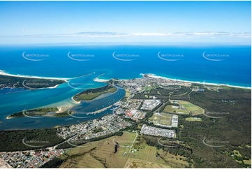 Aerial Photo Yamba NSW Aerial Photography