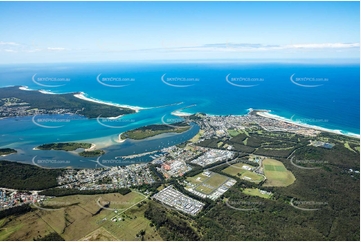 Aerial Photo Yamba NSW Aerial Photography