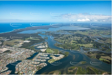 Aerial Photo Yamba NSW Aerial Photography