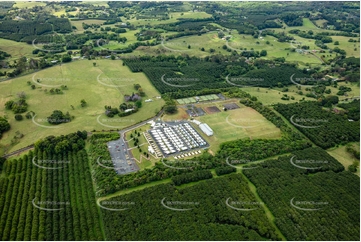 Temporary Flood Accommodation at Alstonville NSW Aerial Photography