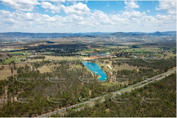 Aerial Photo Brauers Helidon Ski Lake