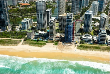 Aerial Photo Main Beach QLD Aerial Photography