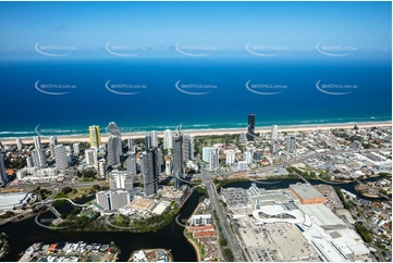 Aerial Photo Broadbeach Waters QLD Aerial Photography