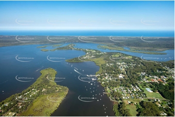 Aerial Photo Russell Island QLD Aerial Photography