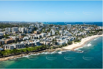 Aerial Photo Kings Beach QLD Aerial Photography