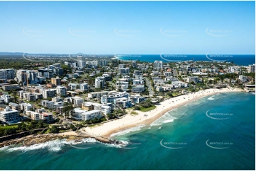 Aerial Photo Kings Beach QLD Aerial Photography