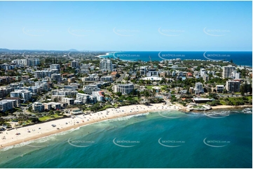 Aerial Photo Kings Beach QLD Aerial Photography