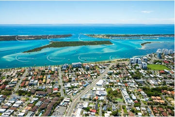 Aerial Photo Biggera Waters QLD Aerial Photography