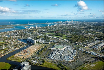 Aerial Photo Biggera Waters QLD Aerial Photography