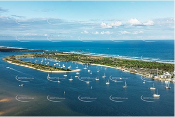 Marine Stadium - Gold Coast Spit QLD Aerial Photography