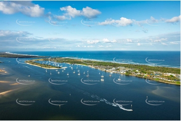 Marine Stadium - Gold Coast Spit QLD Aerial Photography