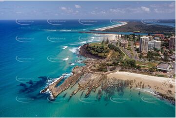 Historic Aerial Photo Coolangatta QLD Aerial Photography