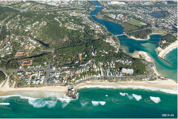 Aerial Photo Currumbin QLD Aerial Photography