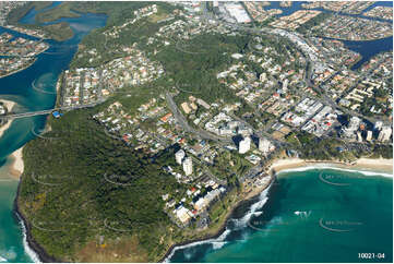 Aerial Photo Burleigh Heads QLD Aerial Photography