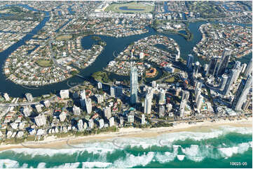 Aerial Photo Surfers Paradise QLD Aerial Photography