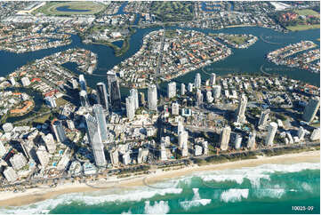 Aerial Photo Surfers Paradise QLD Aerial Photography