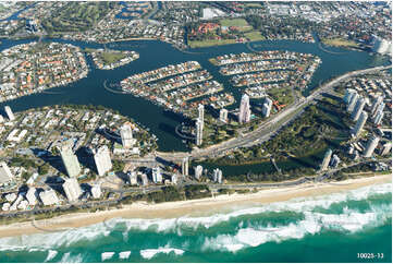 Aerial Photo Surfers Paradise QLD Aerial Photography