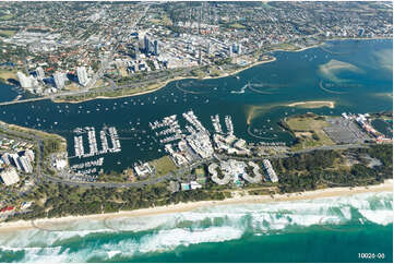 Aerial Photo Main Beach QLD Aerial Photography