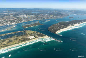 Gold Coast Sea Way & The Broadwater QLD Aerial Photography