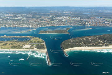 Gold Coast Sea Way & The Broadwater QLD Aerial Photography