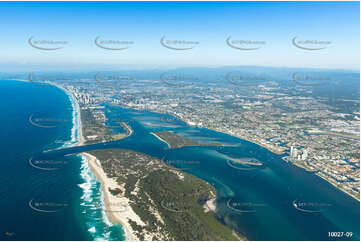 Gold Coast Sea Way & The Broadwater QLD Aerial Photography