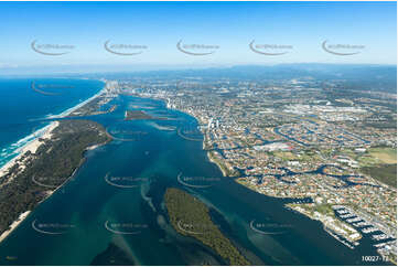 Gold Coast Sea Way & The Broadwater QLD Aerial Photography