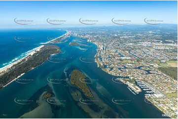 Gold Coast Sea Way & The Broadwater QLD Aerial Photography