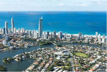 Aerial Photo Isle of Capri QLD Aerial Photography