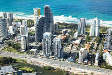 Aerial Photo Broadbeach QLD Aerial Photography