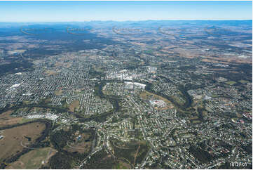 Aerial Photo Ipswich CBD QLD Aerial Photography