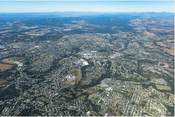 Aerial Photo Ipswich CBD QLD Aerial Photography