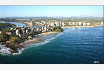 Rainbow Bay - Coolangatta QLD Aerial Photography