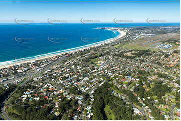 Aerial Photo Tugun QLD Aerial Photography