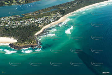 Aerial Photo Fingal Head NSW Aerial Photography