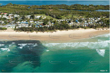 Aerial Photo Fingal Head NSW Aerial Photography