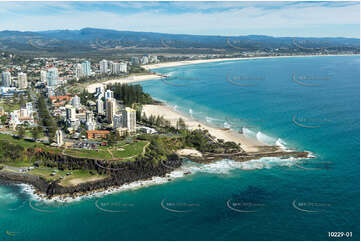 Aerial Photo Coolangatta QLD Aerial Photography