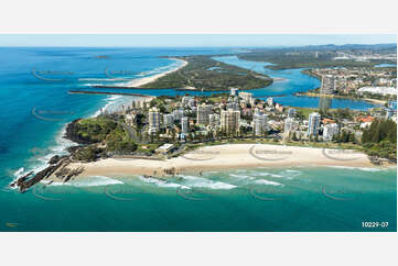 Aerial Photo Coolangatta QLD Aerial Photography