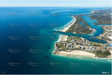 Aerial Photo Coolangatta QLD Aerial Photography