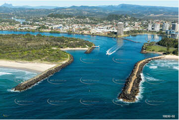 Tweed River Entrance & Bar Tweed Heads NSW Aerial Photography