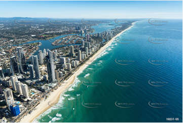 Aerial Photo Surfers Paradise QLD Aerial Photography