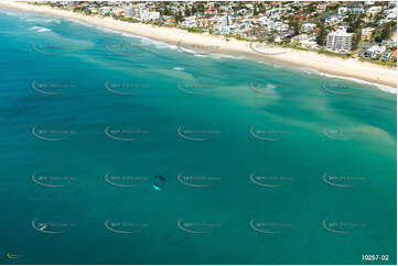 Humpback Whales off Mermaid Beach Gold Coast QLD Aerial Photography