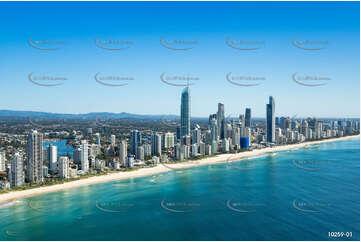 Aerial Photo Surfers Paradise QLD Aerial Photography