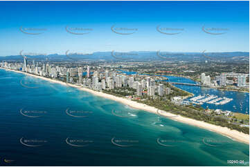 Aerial Photo Main Beach QLD Aerial Photography