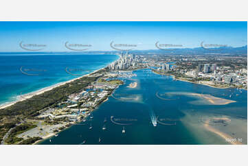 Aerial Photo Main Beach QLD Aerial Photography