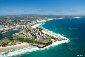 Aerial Photo Coolangatta QLD Aerial Photography