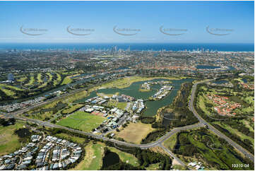 Aerial Photo Carrara QLD Aerial Photography