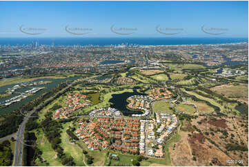 Aerial Photo Carrara QLD Aerial Photography